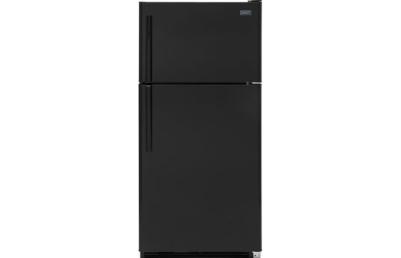 image of a black affordable refrigerator