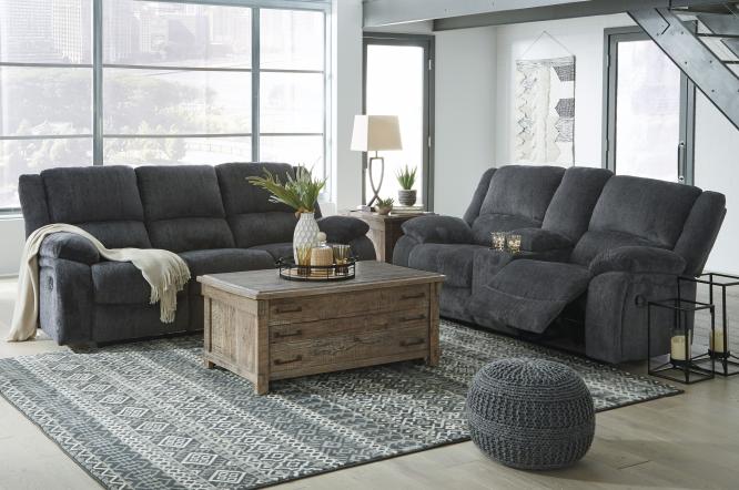 image of a full furnished living room with affordable, contemporary living room furniture