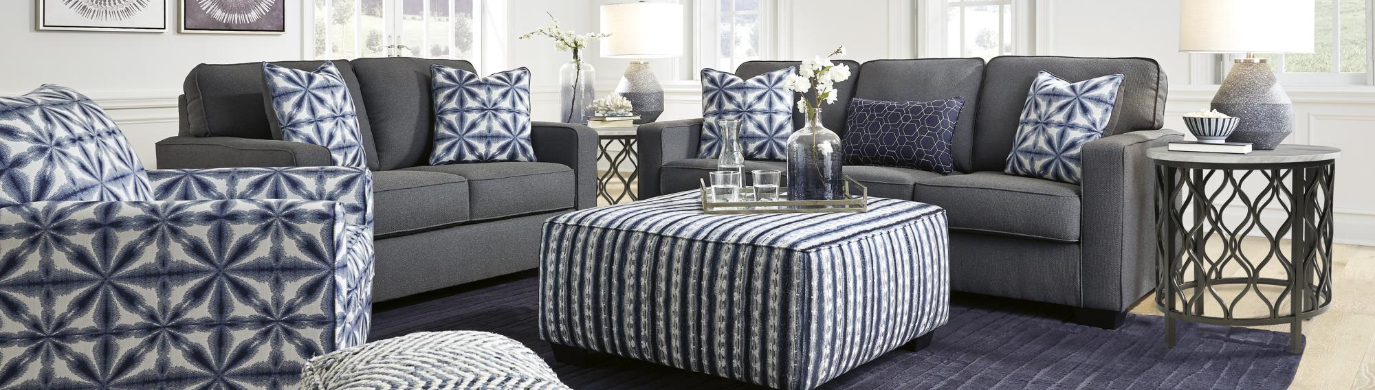 Header image of a Kiessel Nuvella Sofa & Loveseat from Superior Rent to Own