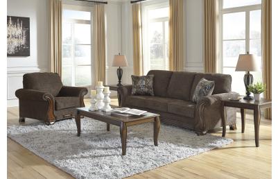 Miltonwood sofa and loveseat set at Superior Rent To Own.
