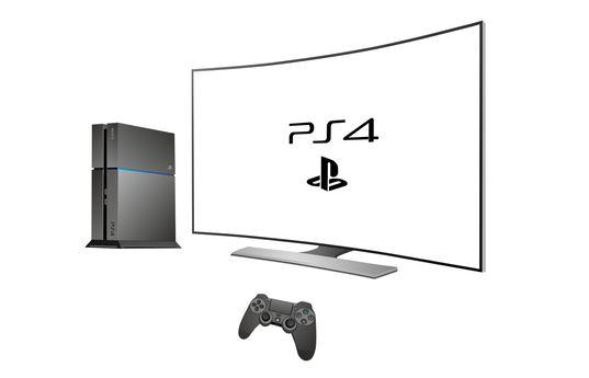 image of an affordable PlayStation 4 console and controller