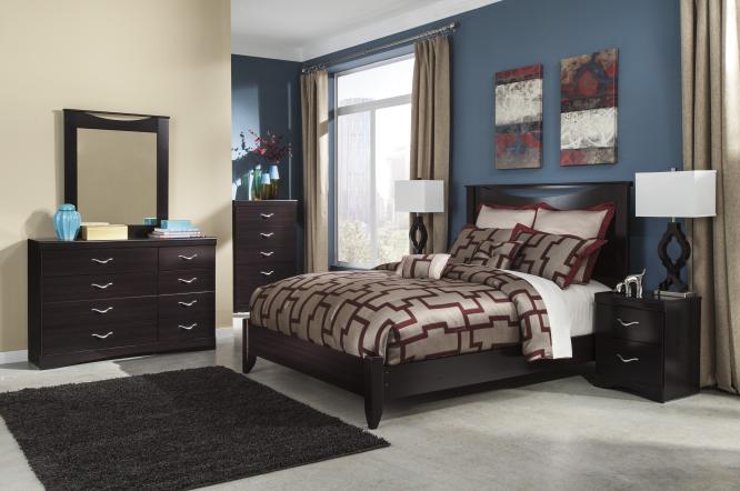 image of a bedroom with an affordable adult bed