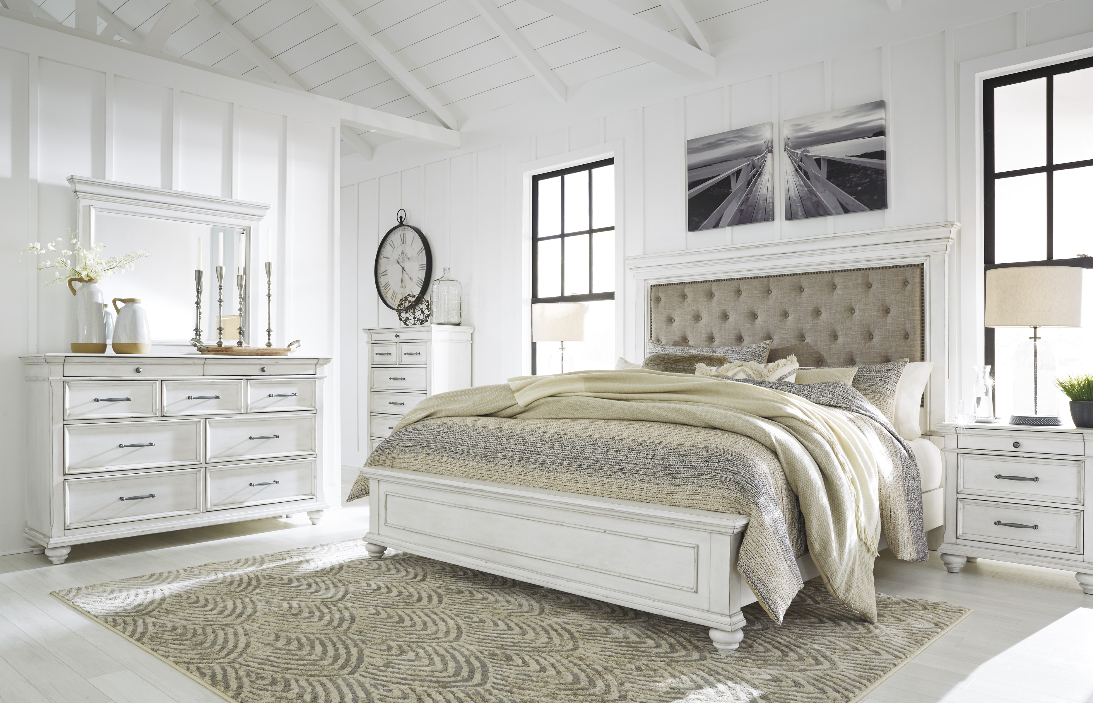 King bedset at Superior Rent To Own.