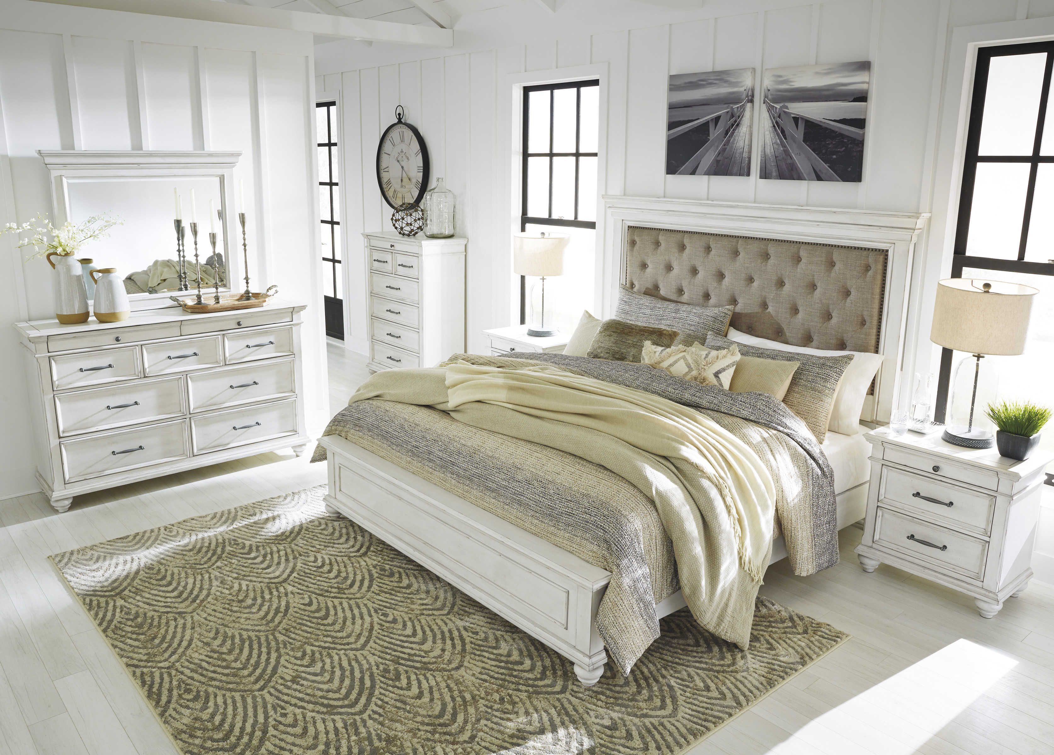 Queen bedset at Superior Rent To Own.
