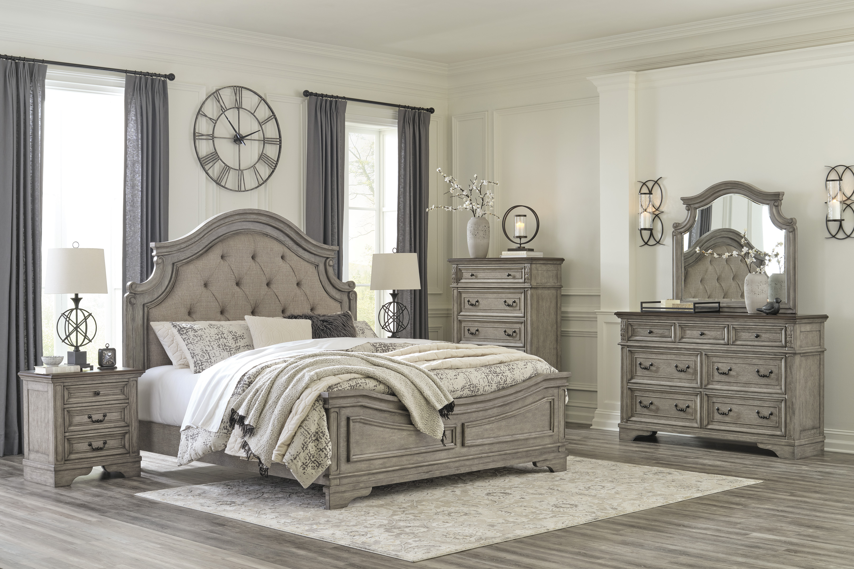 Queen bedset at Superior Rent To Own.
