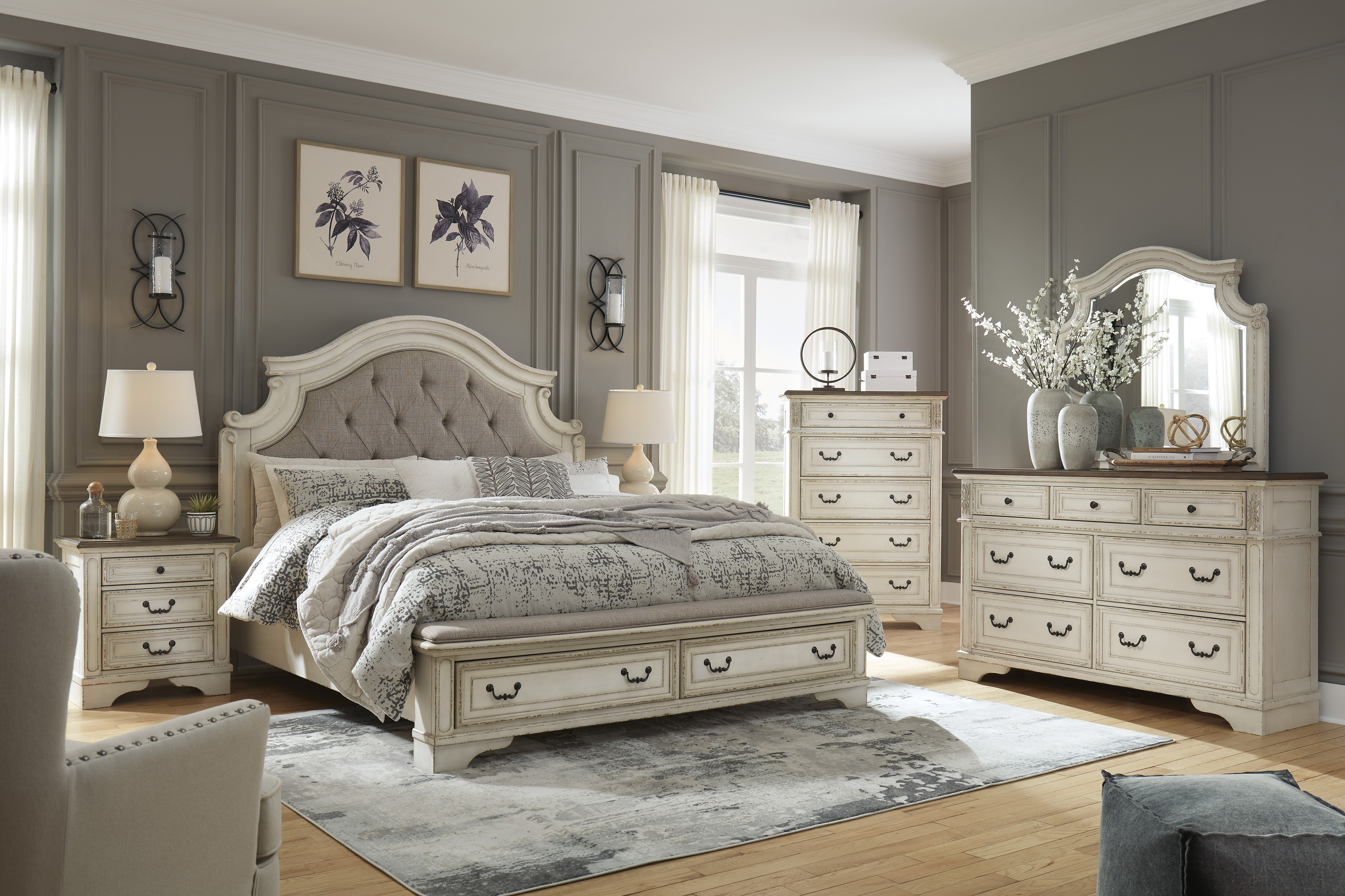 Queen bedset at Superior Rent To Own.