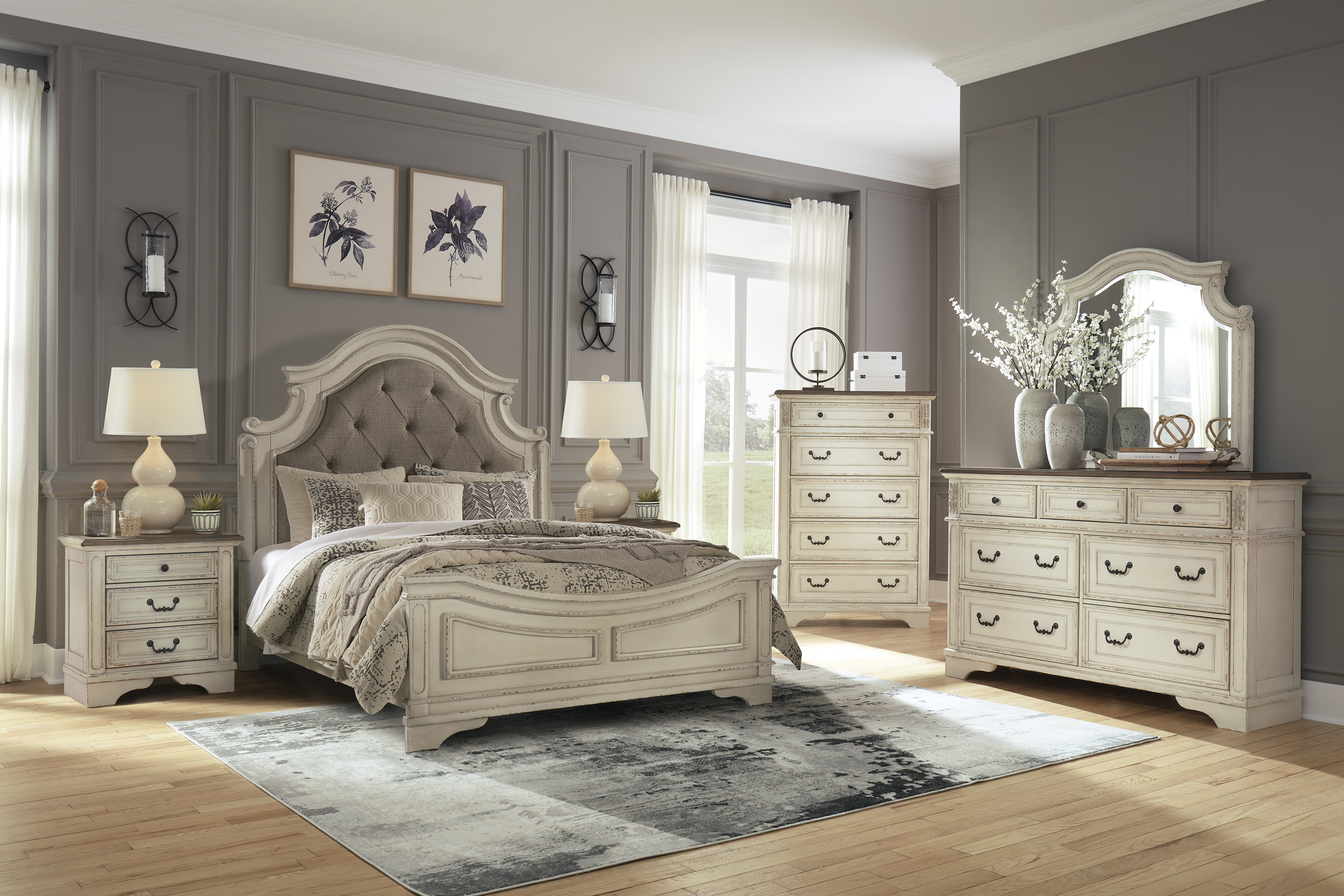Queen bedset at Superior Rent To Own.